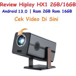 Hiplay HX3 Android 13 RAM 2GB/16GB 300ANSI Smart Proyektor