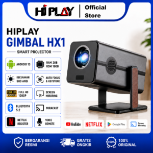 Hiplay HX3 Android 13 RAM 2GB/16GB 300ANSI Smart Proyektor