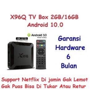 Hiplay X96Q Android TV Box RAM 2GB/16GB